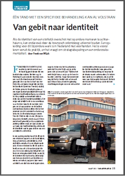 plaatje Van Gebit Naar Identiteit